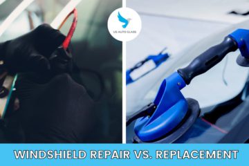 Blog post cover - illustrating windshield repair and replace?