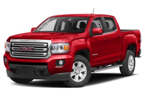 Red GMC Canyon Truck