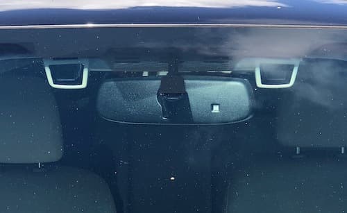 Sensors in Subaru Forester front windshield