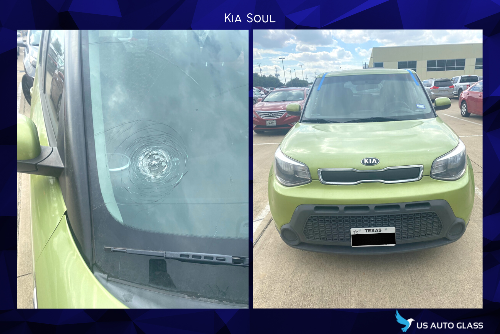 Kia Soul Front Driver Window Replacement in Texas
