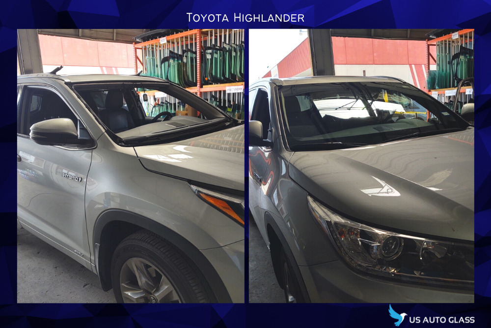 Toyota Highlander new windshield
